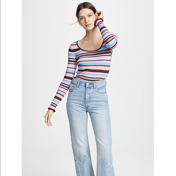 Cinq à Sept striped Estella top - Picture 7 of 8